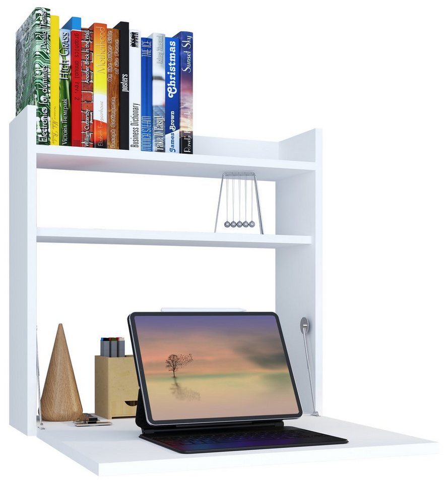 VCM Schreibtisch Holz Hänge Schreibtisch Wandschreibtisch Dralis VCM Schreibtisch Holz Hänge Schreibtisch Wandschreibtisch Dralis von VCM