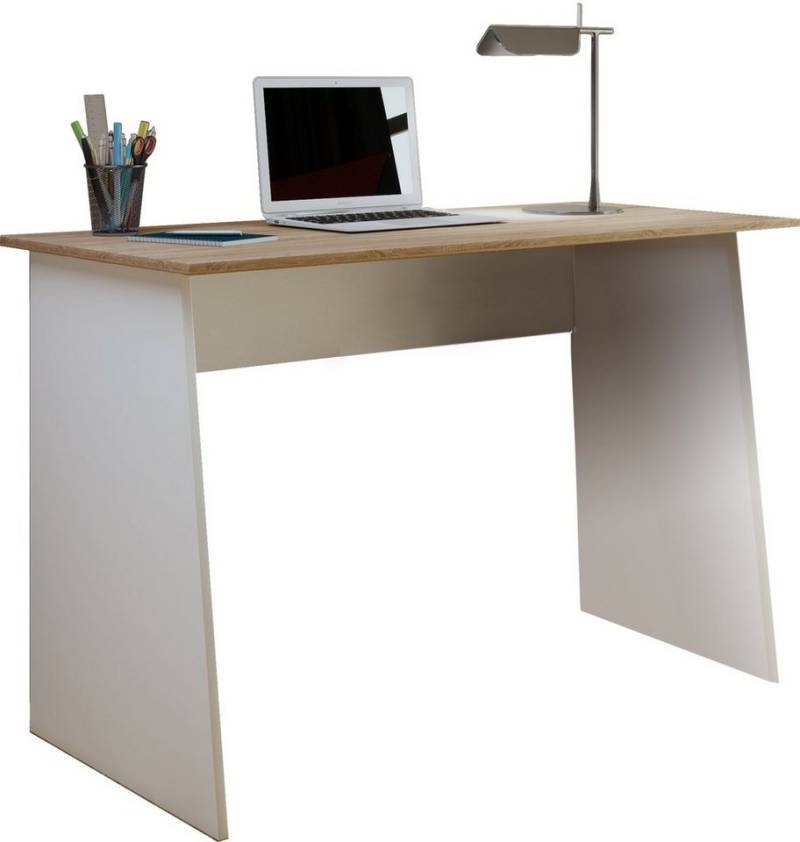 VCM Schreibtisch Holz Schreibtisch Computertisch Masola Maxi von VCM