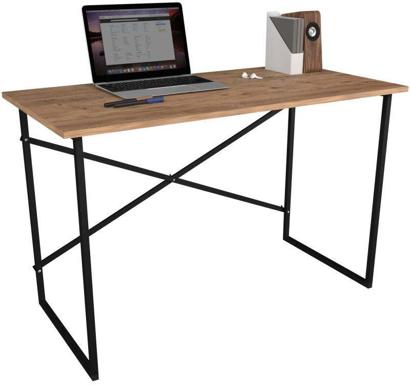 VCM Schreibtisch Industrie Styl Schreibtisch Computertisch Insasi VCM Schreibtisch Industrie Styl Schreibtisch Computertisch Insasi von VCM