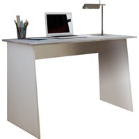 Schreibtisch "Masola Maxi" Weiß/Beton-Optik von VCM