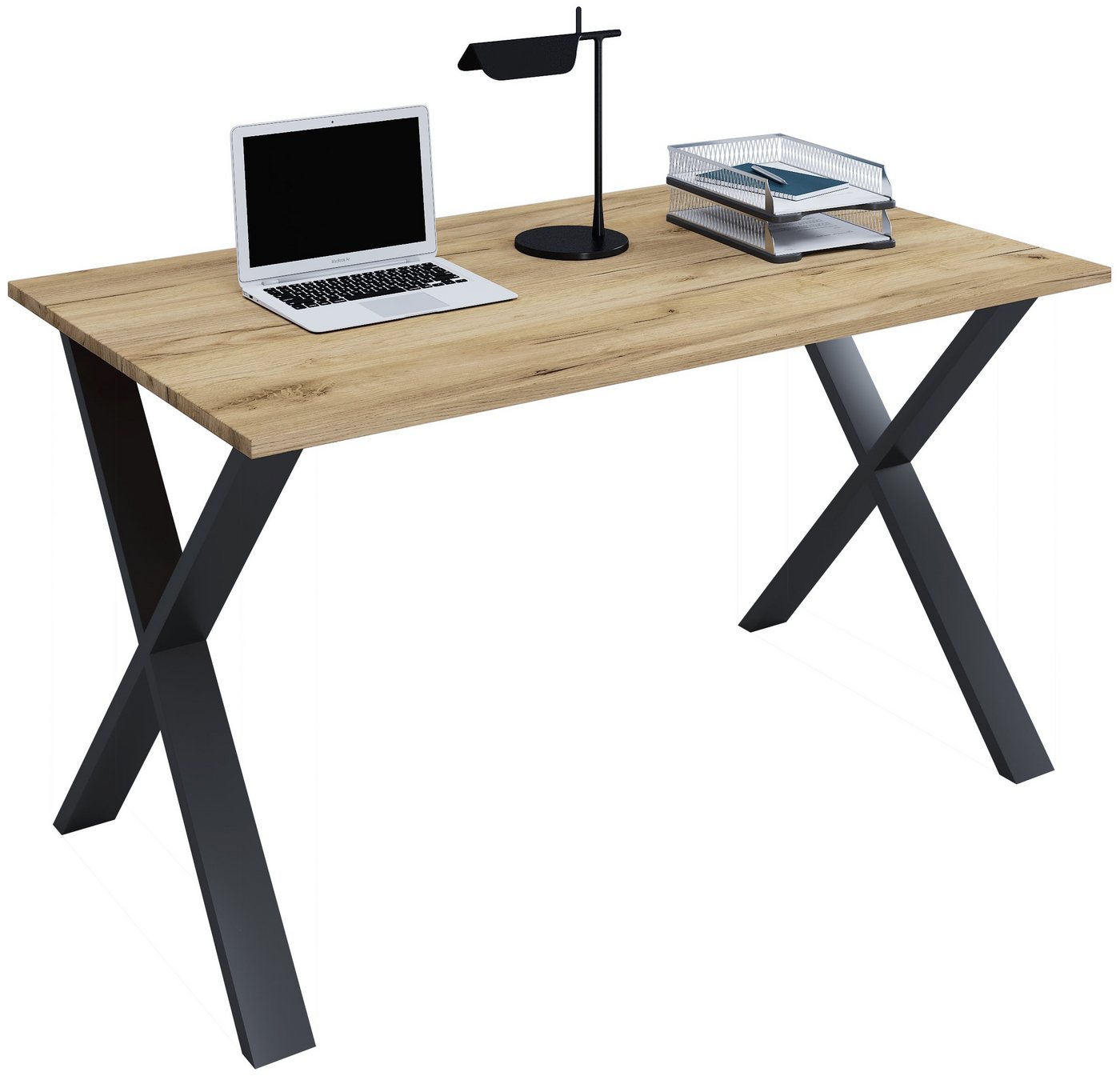 VCM Schreibtisch Schreibtisch Bürotisch Computertisch 140x50 Lona X von VCM