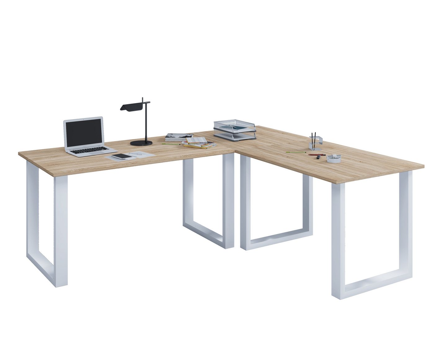 VCM Schreibtisch U Schreibtisch Eckschreibtisch L Form 190x190x80 VCM Schreibtisch U Schreibtisch Eckschreibtisch L Form 190x190x80 von VCM