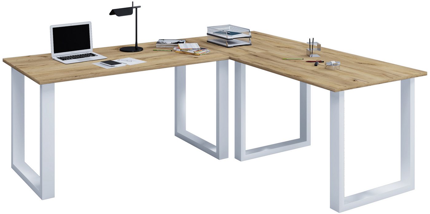 VCM Schreibtisch U Schreibtisch Eckschreibtisch L Form 190x190x80 VCM Schreibtisch U Schreibtisch Eckschreibtisch L Form 190x190x80 von VCM