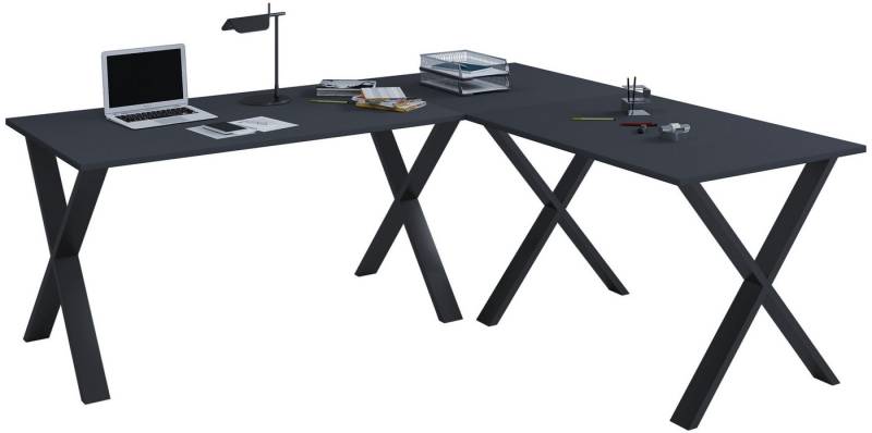 VCM Schreibtisch X Schreibtisch Eckschreibtisch L Form 190x190x50 VCM Schreibtisch X Schreibtisch Eckschreibtisch L Form 190x190x50 von VCM