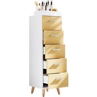 VCM Schubladenschrank »Landos M«, BxHxT: 30 x 100 x 30 cm - braun VCM Schubladenschrank »Landos M«, BxHxT: 30 x 100 x 30 cm - braun von VCM