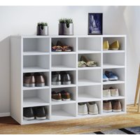 Schuhschrank Hinsol L Weiß von VCM
