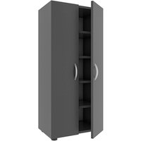 VCM Schuhschrank »Ulas«, BxHxL: 49 x 108 x 30 cm - grau von VCM