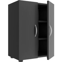 VCM Schuhschrank »Ulas«, BxHxL: 49 x 74 x 30 cm - grau von VCM