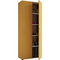 VCM Schuhschrank »Vandol I«, BxHxL: 39 x 180 x 71 cm, Holzwerkstoff - braun von VCM