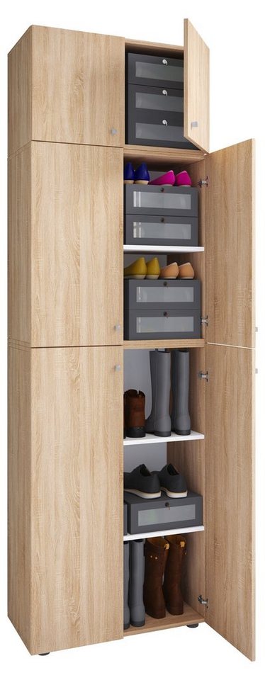VCM Schuhschrank XXL Schuhschrank Kleiderschrank Schrank Lona 5f A von VCM