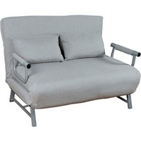 VCM Schlafsofa, BxH: 127 x 95 cm, bis max. 120 kg - grau von VCM