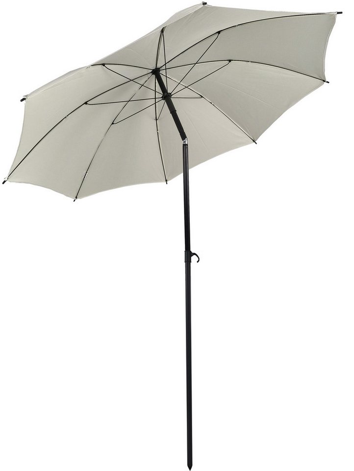 VCM Sonnenschirm Sonnenschirm 180 cm Strandschirm Schirm UV-Schutz von VCM