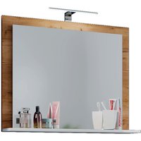 VCM Spiegel, BxHxT: 60 x 55 x 17 cm - beige | weiss von VCM