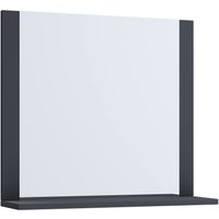 Spiegel Lendas mit Ablage 60 cm Anthrazit von VCM