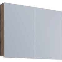 VCM Spiegelschrank "Badinos" 60cm Sonoma-Eiche von VCM