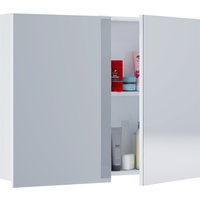 Spiegelschrank "Badinos" 60cm Weiß von VCM
