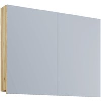 Spiegelschrank "Flandu" Honig-Eiche von VCM
