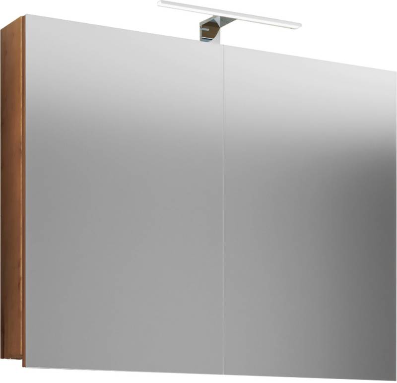 VCM Spiegelschrank Holz Badmöbel Spiegelschrank Spiegel Badinos 80 cm von VCM