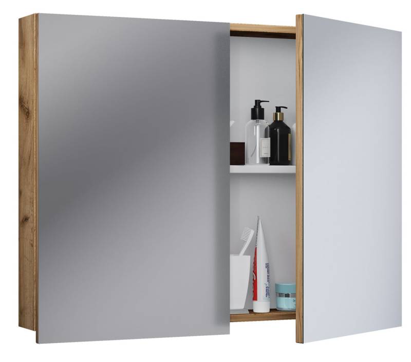 VCM Spiegelschrank Spiegelschrank Spiegel Badezimmer Badinos 59x60 cm von VCM