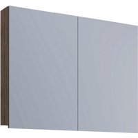 VCM Spiegelschrank »VCB 1«, 2-türig, BxH: 60 x 59 cm, - braun von VCM