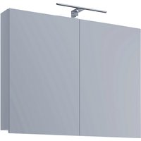 VCM Spiegelschrank »VCB 1«, BxHxT: 60 x x 12 cm, 2-türig, weiß - weiss von VCM