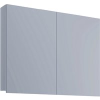 VCM Spiegelschrank »VCB 1«, BxHxT: 80 x 59 x 12 cm, 2-türig, eiche - weiss von VCM