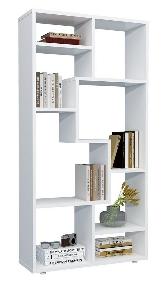 VCM Standregal Holz Stand Regal Raumteiler Bücherregal Lanisa M von VCM
