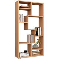 VCM Standregal »Lanisa«, BxHxL: 58 x 116 x 20 cm, Holzwerkstoff - braun von VCM