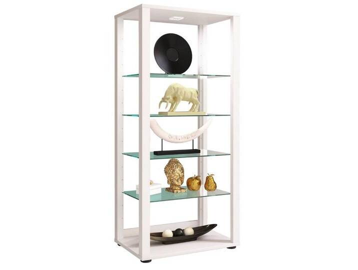 VCM Standvitrine Holz Glas Stand Vitrine Sammelvitrine Glasol lV von VCM