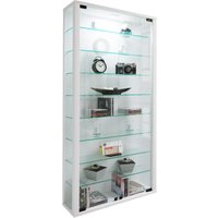 Standvitrine "Lumo Maxi" | Inkl. LED-Beleuchtung Weiß von VCM
