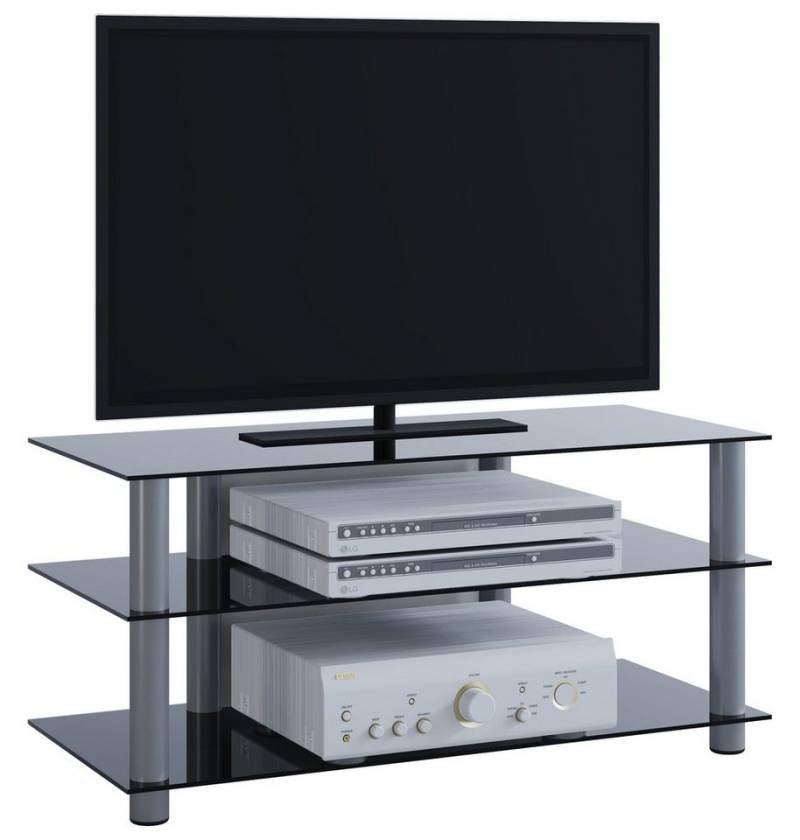 VCM TV-Board TV Möbel Sideboard Fernseh Rack Alu Glas Netasa VCM TV-Board TV Möbel Sideboard Fernseh Rack Alu Glas Netasa von VCM