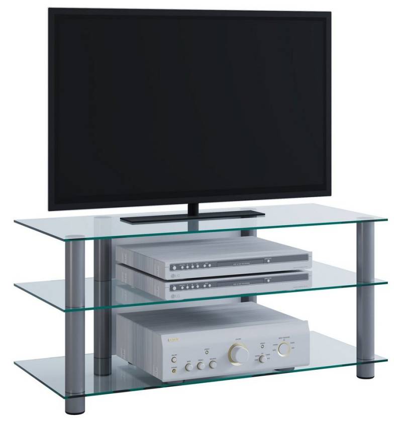VCM TV-Board TV Möbel Sideboard Fernseh Rack Alu Glas Netasa VCM TV-Board TV Möbel Sideboard Fernseh Rack Alu Glas Netasa von VCM