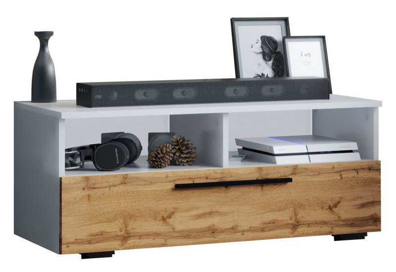 VCM TV-Board Holz TV Lowboard Möbel Fernsehschrank Arila L von VCM