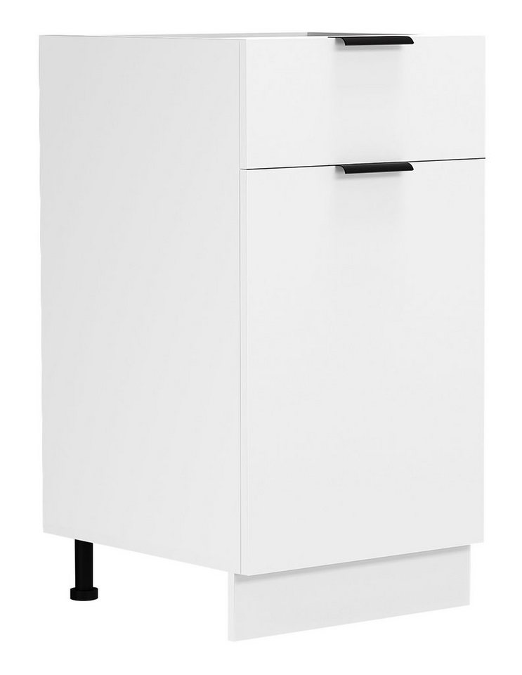 VCM Unterschrank Küchenschrank 40 cm Unterschrank Schublade Fasola von VCM