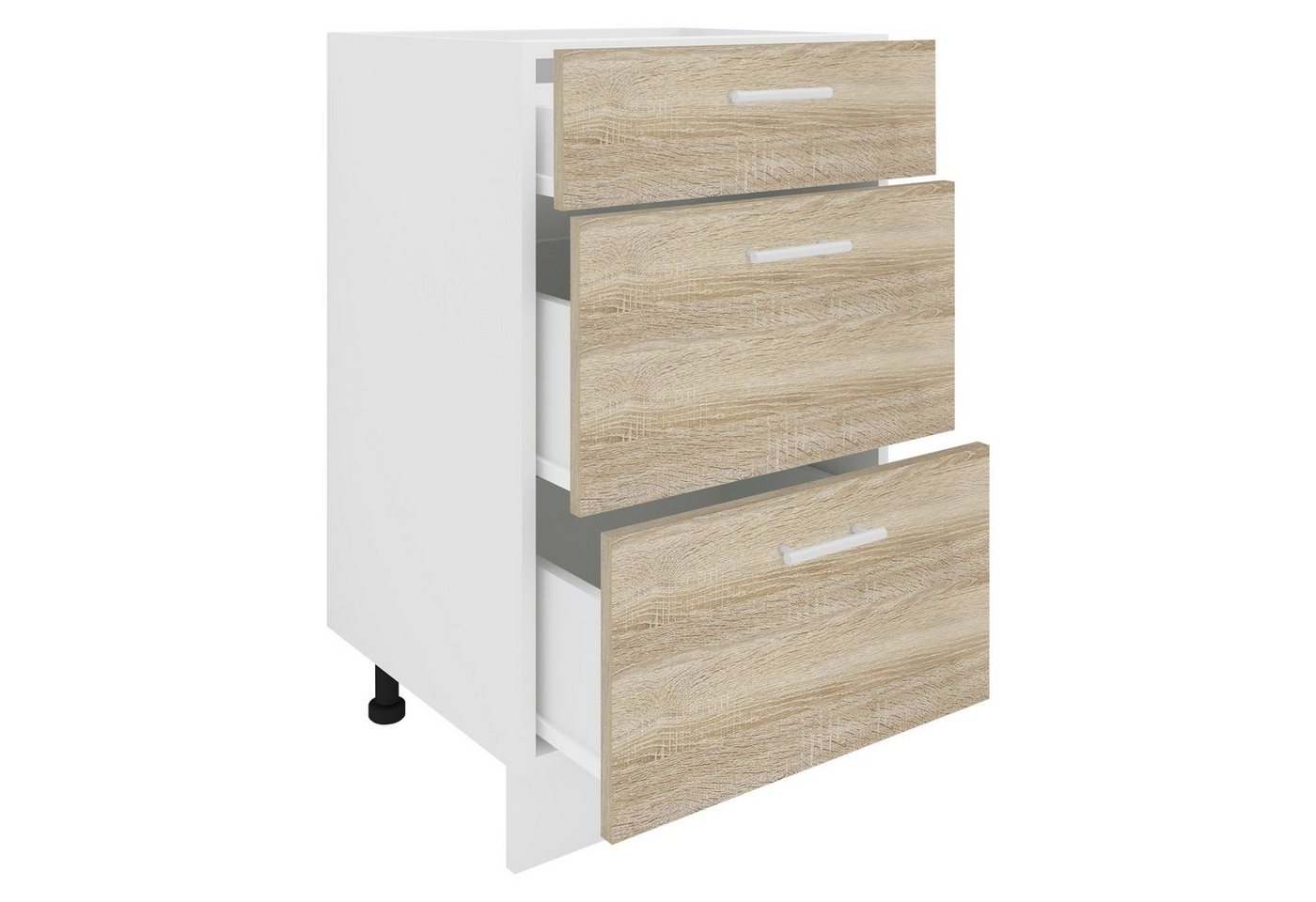 VCM Unterschrank Küchenschrank B 50 cm Unterschrank Schublade Esilo von VCM