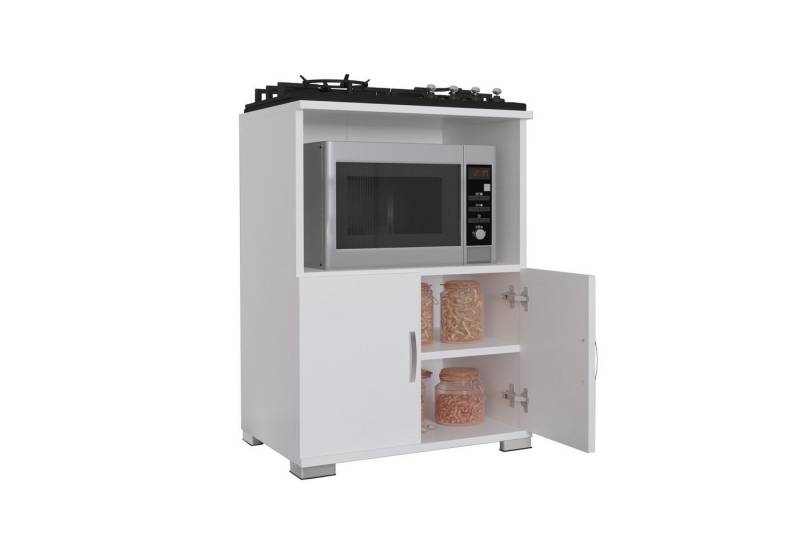 VCM Unterschrank Küchenschrank Kommode Buffet Mikrowelle Miwelo von VCM