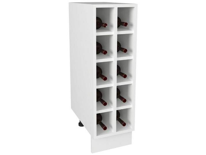 VCM Unterschrank Küchenschrank Weinregal Unterschrank Esilo 25cm, weiß VCM Unterschrank Küchenschrank Weinregal Unterschrank Esilo 25cm, weiß von VCM