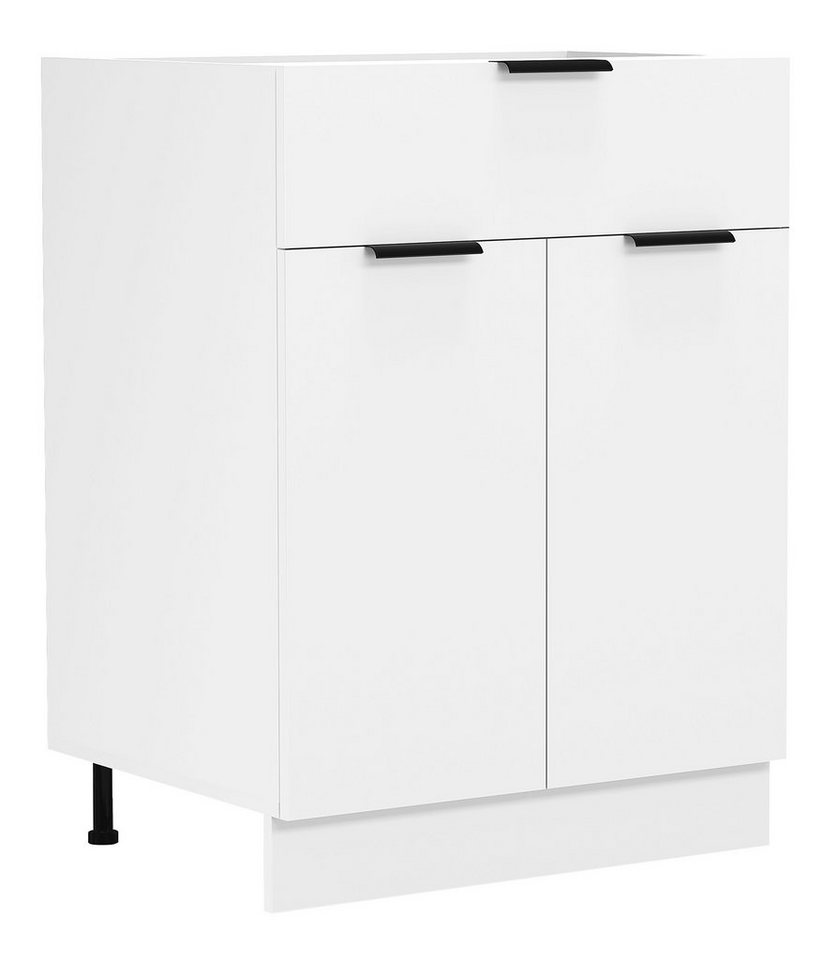 VCM Unterschrank Küchenschrank B60 cm Unterschrank Schublade Fasola von VCM