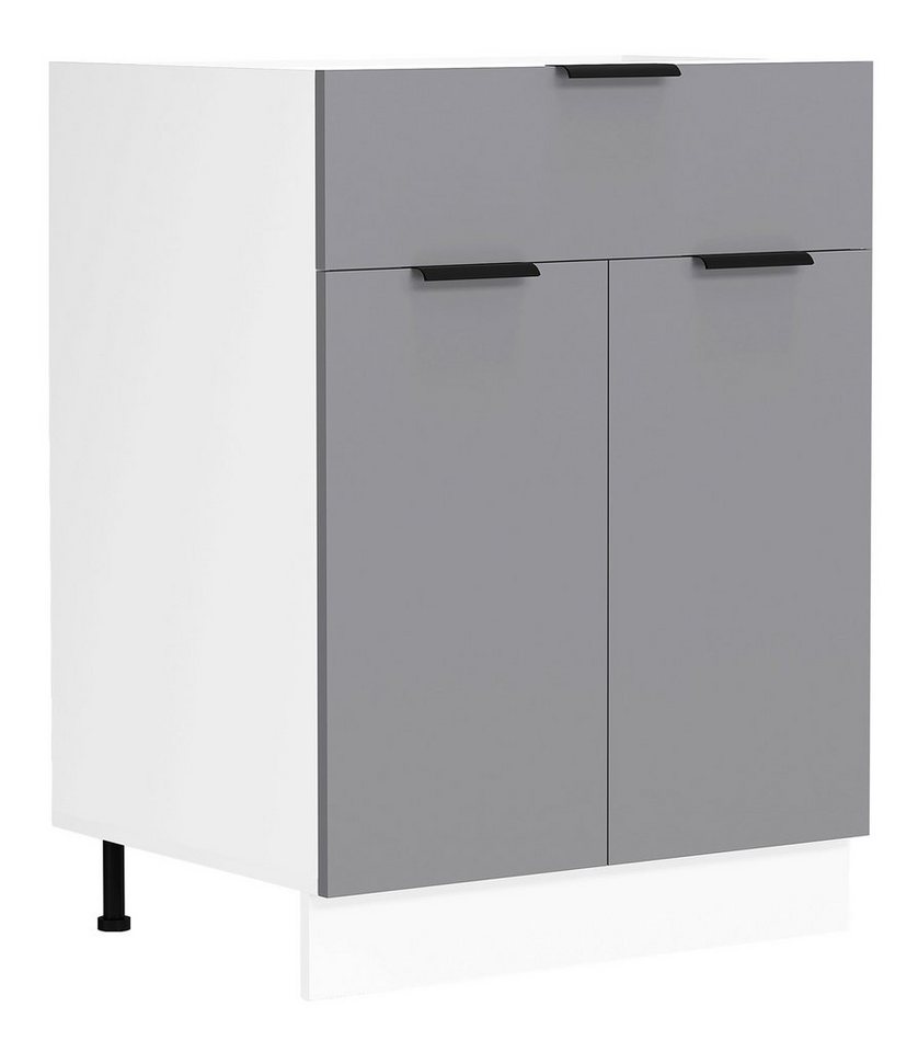 VCM Unterschrank Küchenschrank B60 cm Unterschrank Schublade Fasola von VCM