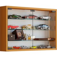 VCM Vitrine »Mandosa M«, BxH: 60 x 40 cm, Holzwerkstoff/Glas - braun von VCM