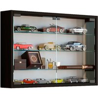 VCM Vitrine »Mandosa M«, BxH: 60 x 40 cm, Holzwerkstoff/Glas - schwarz von VCM