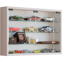 VCM Vitrine »Mandosa M«, BxH: 60 x 40 cm, Holzwerkstoff/Glas - weiss von VCM