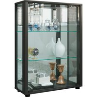 VCM Vitrine »Sintalo«, BxH: 60 x 80 cm, Holzwerkstoff/Glas - schwarz von VCM