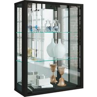 VCM Vitrine »Udina«, BxH: 60 x 80 cm, Holzwerkstoff/Glas - schwarz von VCM