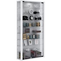 VCM Vitrine »Vitrosa Maxi«, BxH: 59 x 113 cm, Holzwerkstoff/Glas - weiss von VCM