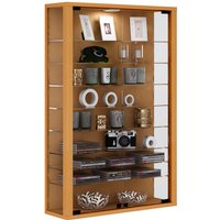 VCM Vitrine »Vitrosa Mini«, BxH: 59 x 90 cm, Holzwerkstoff/Glas - braun von VCM