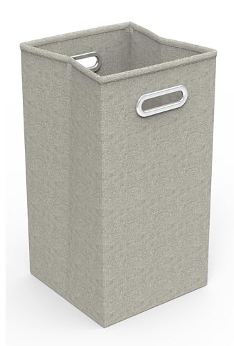 VCM Wäschekorb | Stoff Wäschebox | Wäschetruhe | Maße ca. H. 70 x B. 30 x T. 30 cm | Stoffbox - Zalo VCM Wäschekorb | Stoff Wäschebox | Wäschetruhe | Maße ca. H. 70 x B. 30 x T. 30 cm | Stoffbox - Zalo von VCM