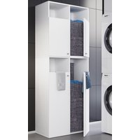 Wäscheschrank "Klidas XXL" Weiß von VCM