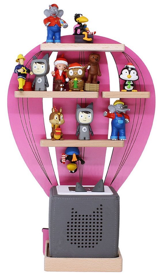 Boarti Wandregal Regal Heißluftballon Toniebox Tonies Figuren von Boarti