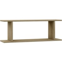 VCM Wandregal »Sirola«, BxHxL: 19,7 x 28 x 80 cm, Holzwerkstoff - braun von VCM